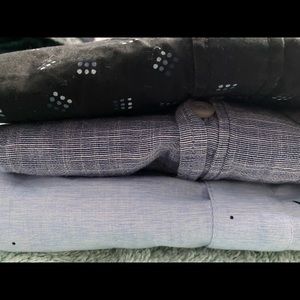 Bundle of 3 button up Men’s Shirts